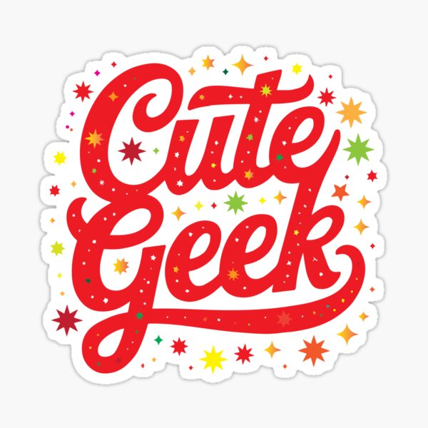 Item preview, Cute Geek designed and sold by ComeIntoMyLife.