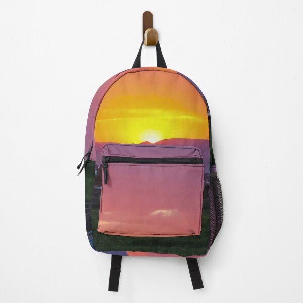 Item preview, Red Barn Beneath Idaho Sunset of Gold and Purple designed and sold by s-n-s-designs.