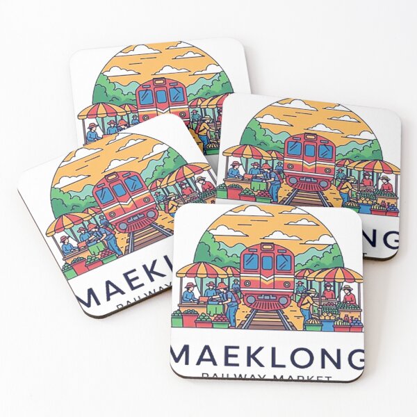 Item preview, MAEKLONG RAILWAY MARKET designed and sold by likbatonboot.
