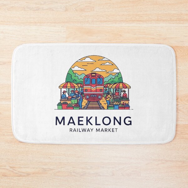 Item preview, MAEKLONG RAILWAY MARKET designed and sold by likbatonboot.