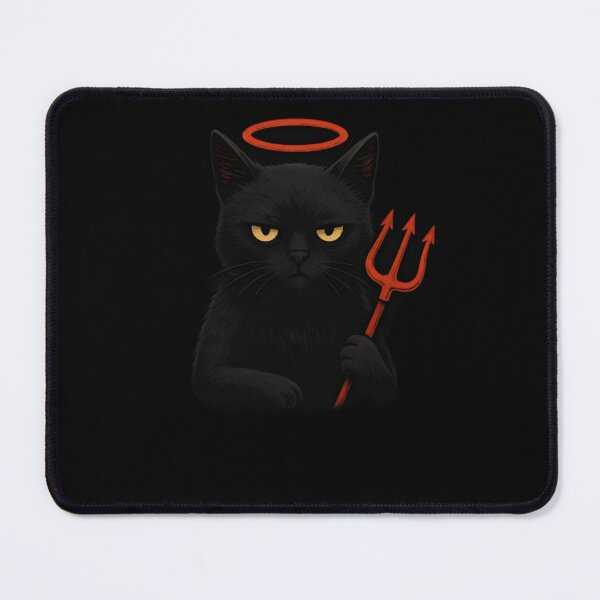 Item preview, Sassy Cat with Devilish Charm designed and sold by Amr Siam.