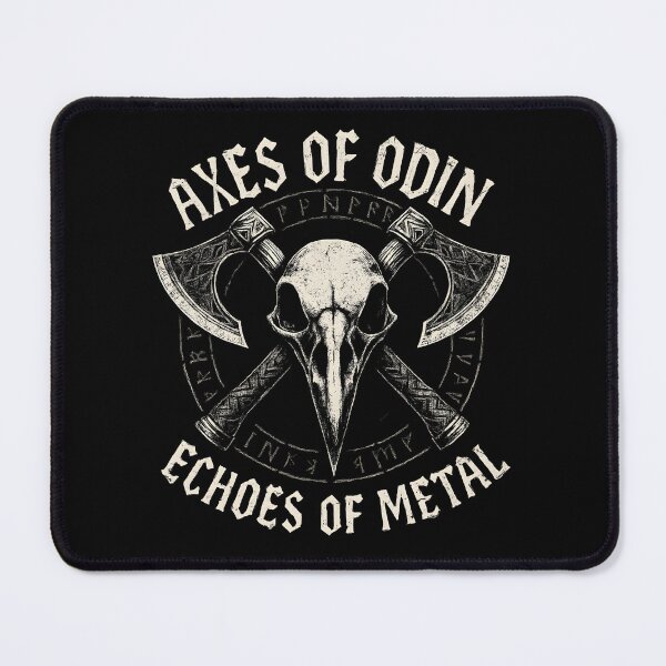 Item preview, Viking Metal Design Axes Of Odin, Echoes Of Metal designed and sold by Krossgor.