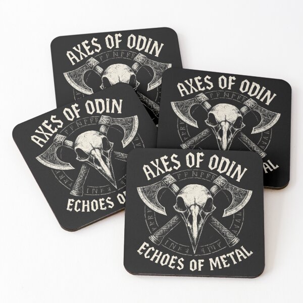 Item preview, Viking Metal Design Axes Of Odin, Echoes Of Metal designed and sold by Krossgor.