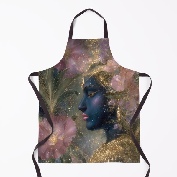 Item preview, Goddess Kali Surreal Gold Fantasy Art designed and sold by All Souls Dream.