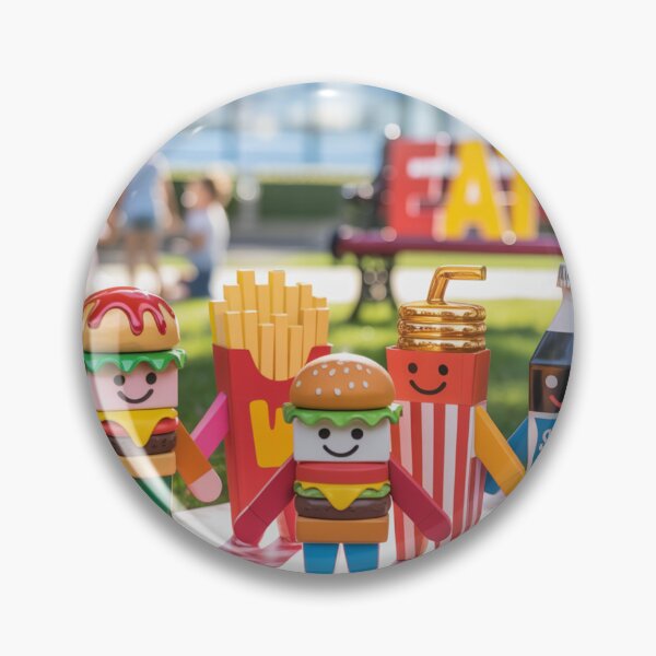 Item preview, Comida rápida, figuritas. designed and sold by elegantpaterns.