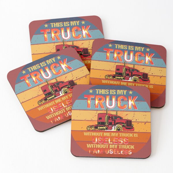Item preview, This Is My Truck – Funny Trucker Quote Design designed and sold by Szpaku desart .