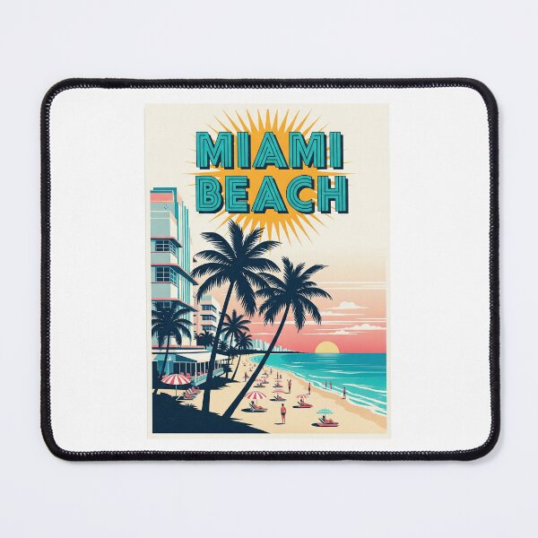 Item preview, Miami Beach - USA (Country Collection) designed and sold by HeartbeatPrint.