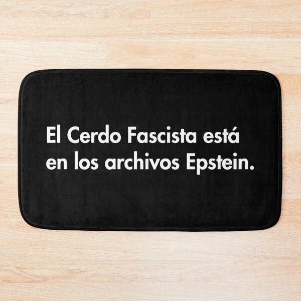 Item preview, El cerdo fascista está en los archivos Epstein  designed and sold by Thelittlelord.