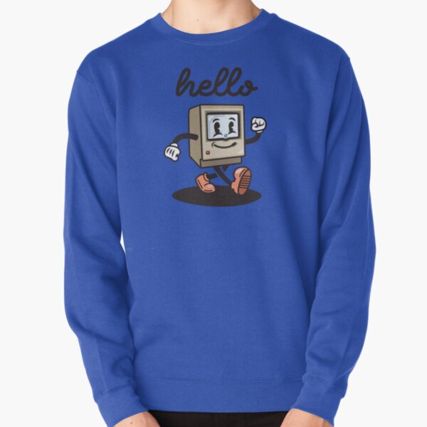 Item preview, Macintosh 128K Retro Rubber Hose Character T‑Shirt – Vintage Apple Computer Tee designed and sold by FreshyStudios.