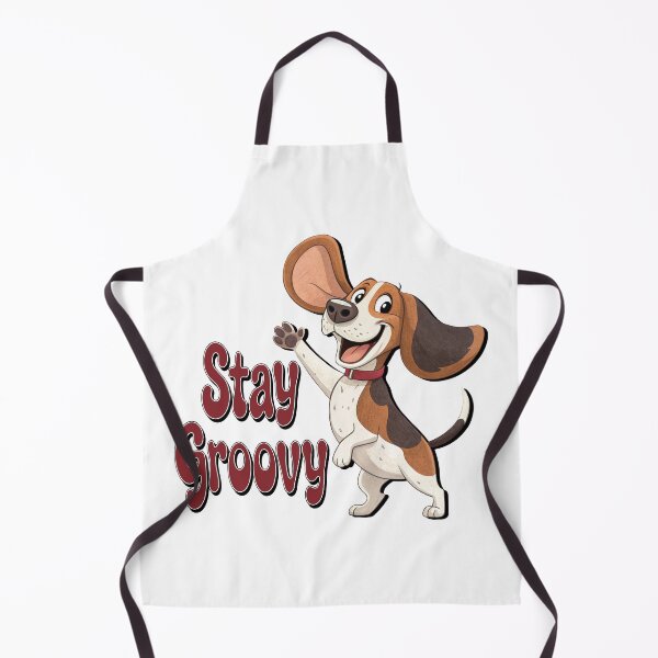 Item preview, STAY GROOVY - MOTIVATION QUOTE - CUTE BEAGLE LOVER - TEXT designed and sold by Gihan-Design.