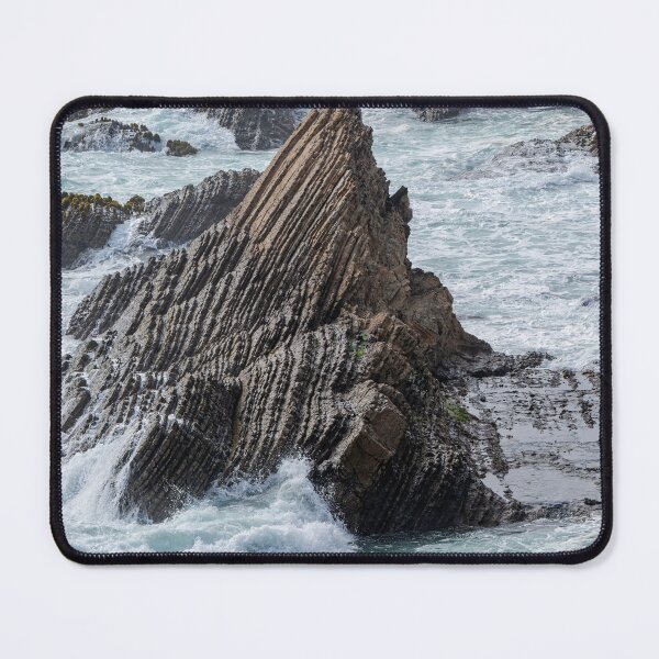 Item preview, Rock formation in the surf at Point Arena designed and sold by lisavonbiela.