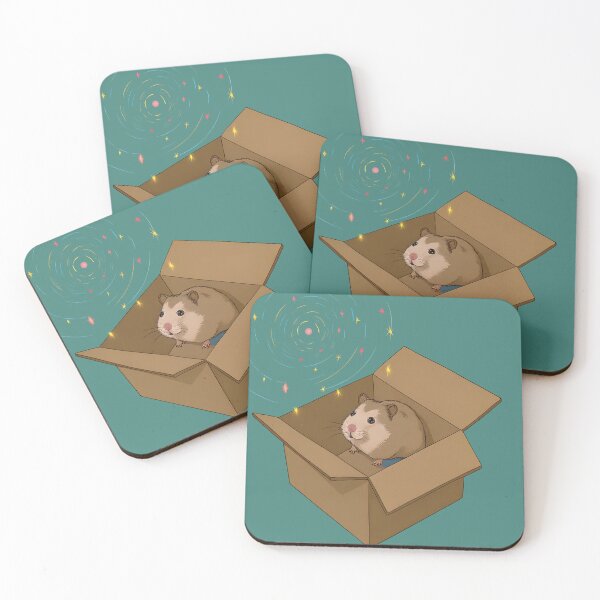 Item preview, Space Hamster in a Box designed and sold by Napxcha.