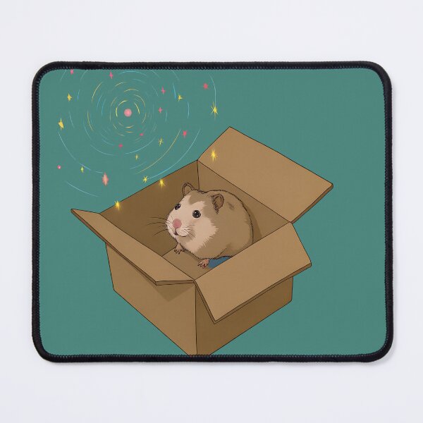 Item preview, Space Hamster in a Box designed and sold by Napxcha.