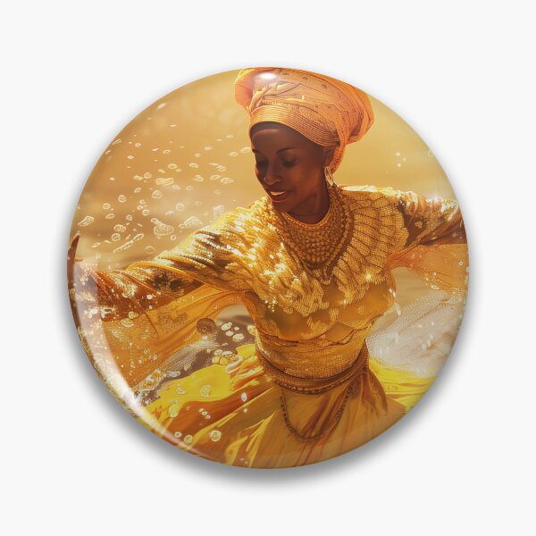 Item preview, Oshun Yoruba Goddess Art designed and sold by All Souls Dream.