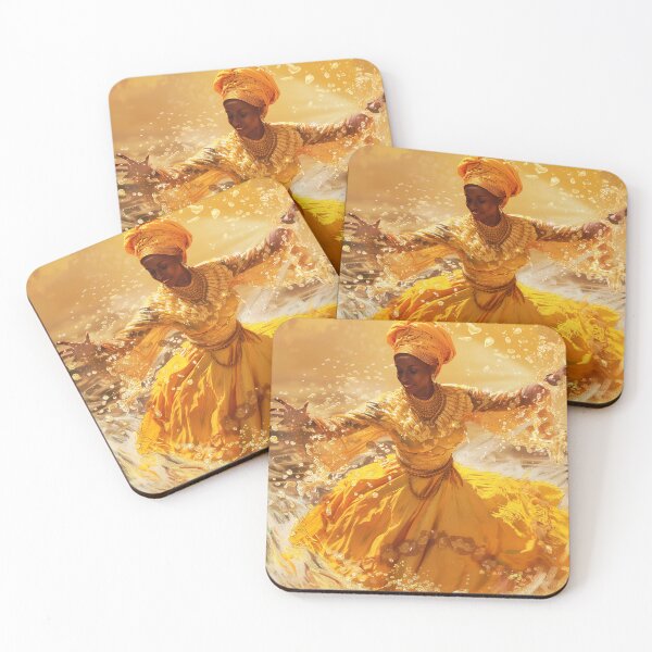 Item preview, Oshun Yoruba Goddess Art designed and sold by All Souls Dream.