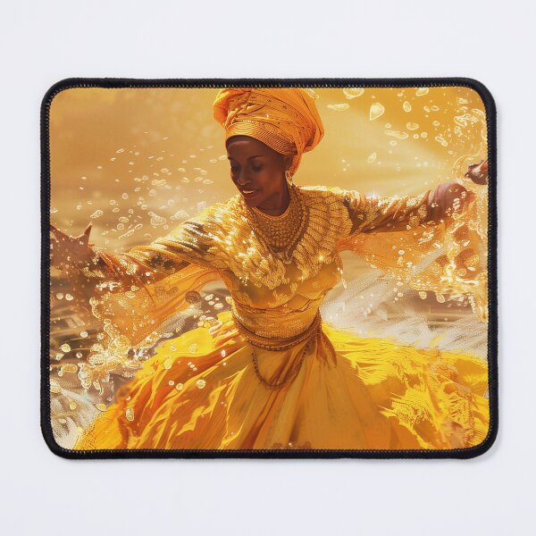 Item preview, Oshun Yoruba Goddess Art designed and sold by All Souls Dream.