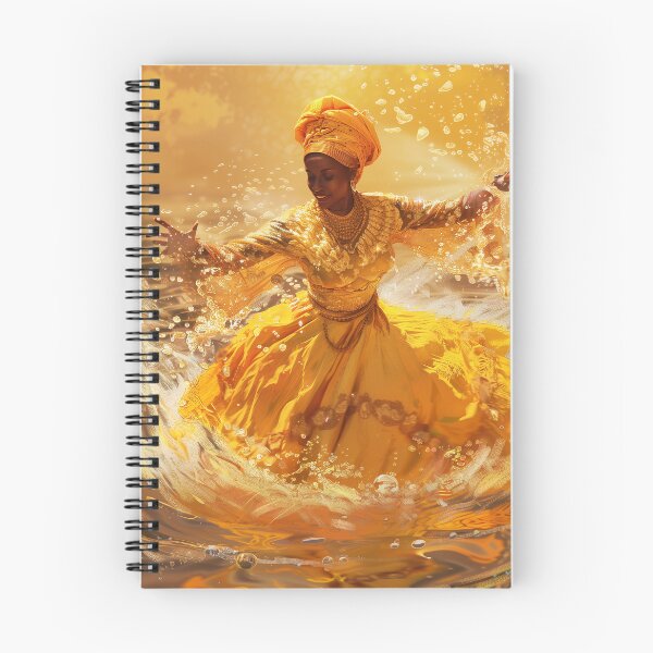 Item preview, Oshun Yoruba Goddess Art designed and sold by All Souls Dream.