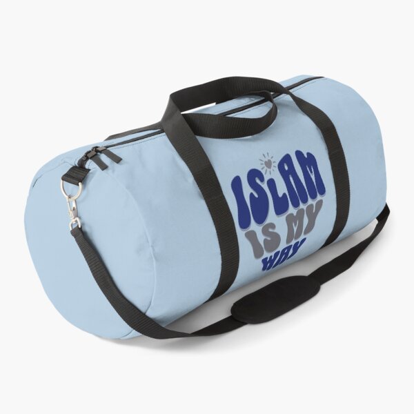 Item preview, Islam Is My Way ( blue, no Bg ) – Bold Heart Typography Design designed and sold by D-Islamic.