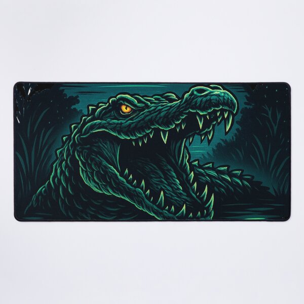 Item preview, Furious Reptile Dark Night designed and sold by JonelleTshirts.
