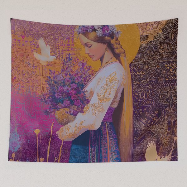 Item preview, Lada Slavic Goddess of Love & Spring designed and sold by All Souls Dream.