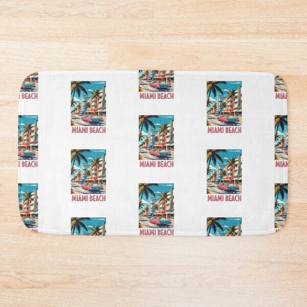 Item preview, Miami Beach - USA (Country Collection) designed and sold by HeartbeatPrint.