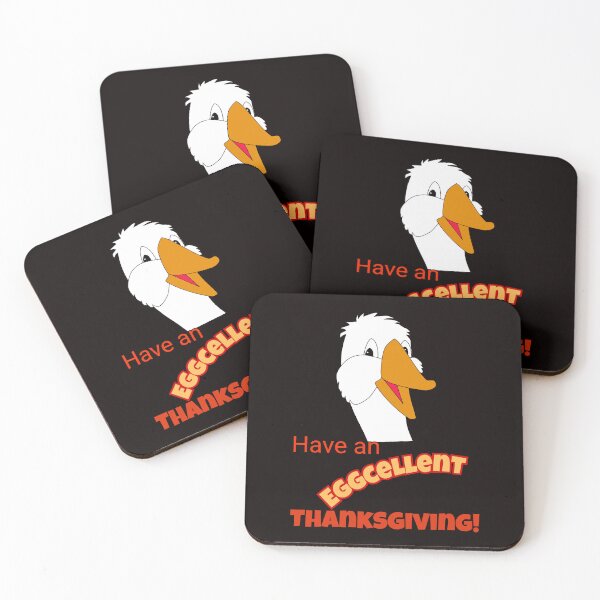 Item preview, Funny Goose Thanksgiving design – Silly Goose Cartoon with Eggcellent Holiday Pun Gift designed and sold by AlphaBetulia.