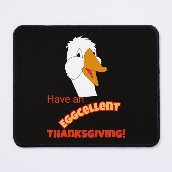 Item preview, Funny Goose Thanksgiving design – Silly Goose Cartoon with Eggcellent Holiday Pun Gift designed and sold by AlphaBetulia.