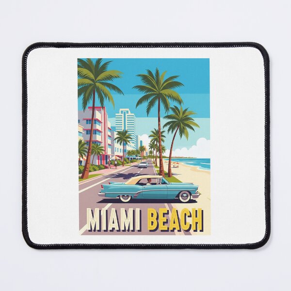 Item preview, Miami Beach - USA (Country Collection) designed and sold by HeartbeatPrint.