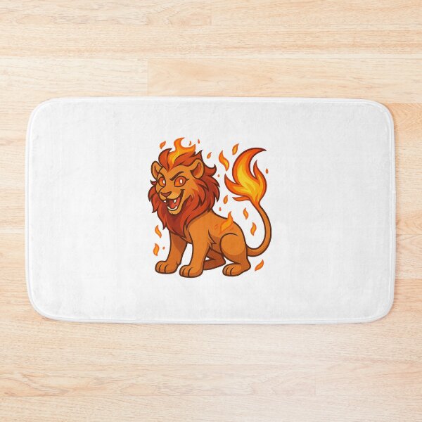 Item preview, Blazemane Lion – Fire Elemental King designed and sold by ElementalBeast1.