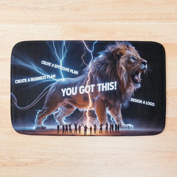 Item preview, Аn epic electrical storm forming the silhouette of a majestic roaring lion. designed and sold by Lilashakti ⭐️ ⭐️ ⭐️ ⭐️ ⭐️.