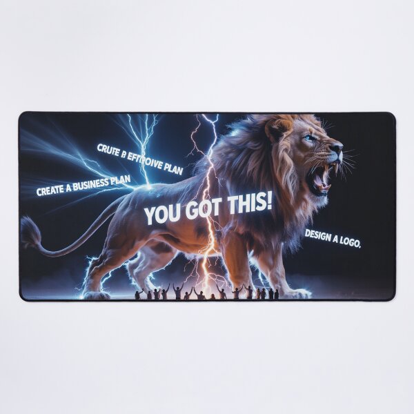Item preview, Аn epic electrical storm forming the silhouette of a majestic roaring lion. designed and sold by Lilashakti ⭐️ ⭐️ ⭐️ ⭐️ ⭐️.