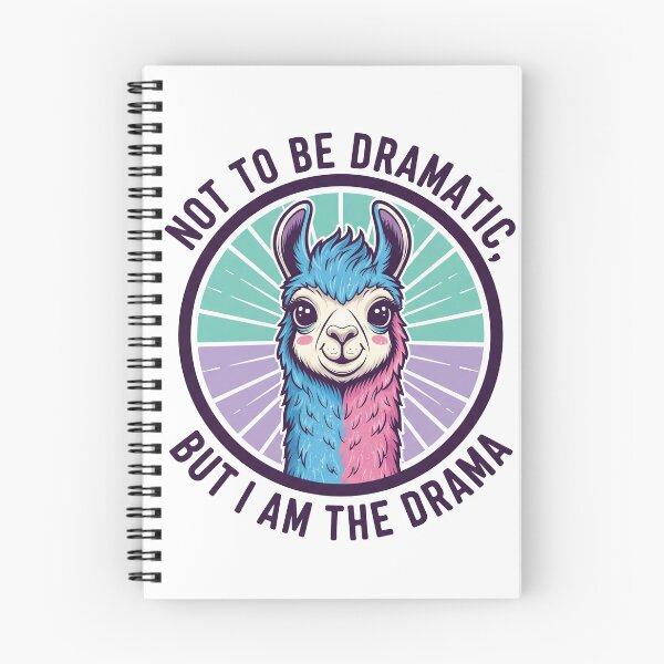 Item preview, Not To Be Dramatic But I Am The Drama Funny Llama designed and sold by Owcomm.