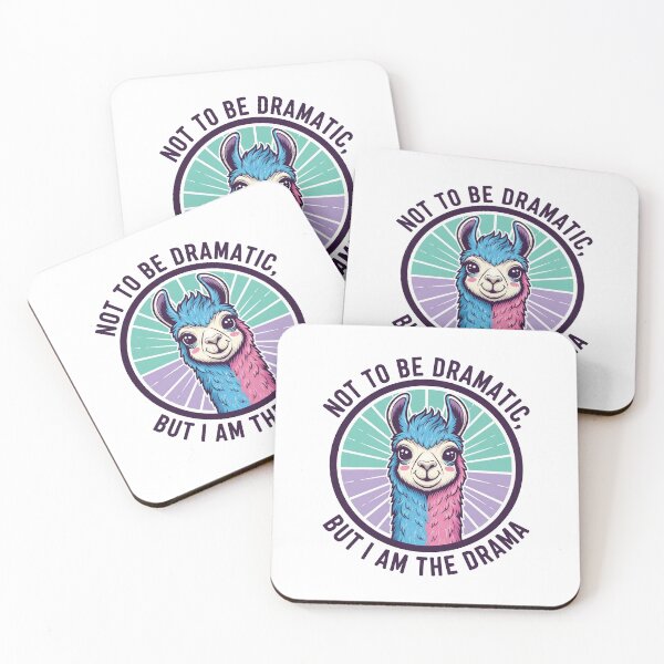Item preview, Not To Be Dramatic But I Am The Drama Funny Llama designed and sold by Owcomm.