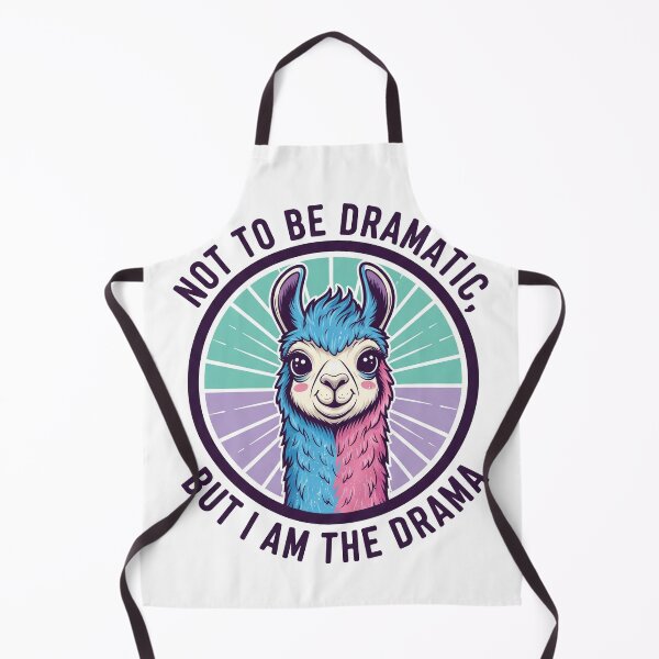 Item preview, Not To Be Dramatic But I Am The Drama Funny Llama designed and sold by Owcomm.
