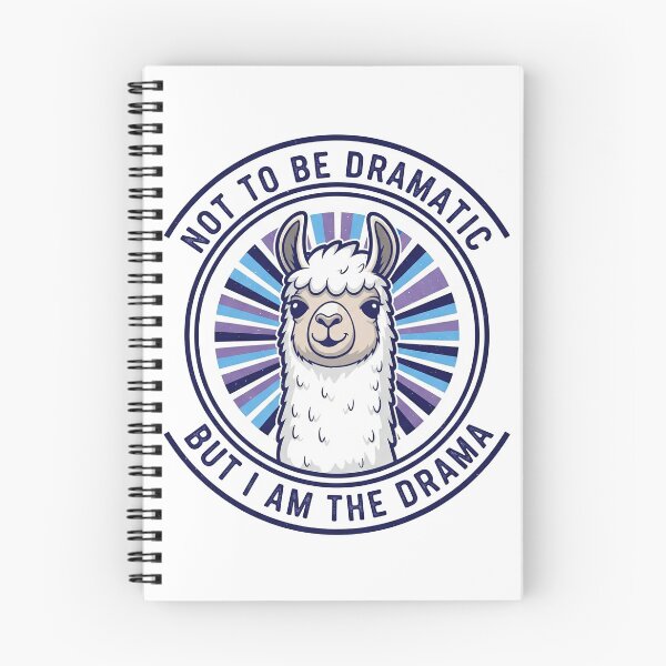 Item preview, Not To Be Dramatic But I Am The Drama Cute Llama designed and sold by Owcomm.