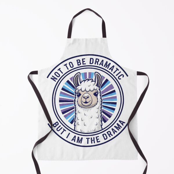 Item preview, Not To Be Dramatic But I Am The Drama Cute Llama designed and sold by Owcomm.