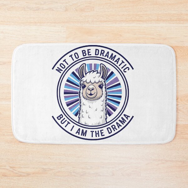 Item preview, Not To Be Dramatic But I Am The Drama Cute Llama designed and sold by Owcomm.