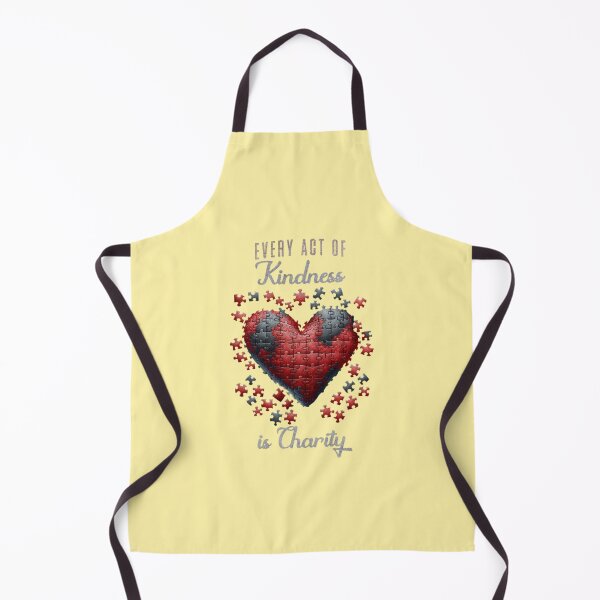 Item preview, Kindness is Charity (no Bg) – Puzzle Heart Design designed and sold by D-Islamic.