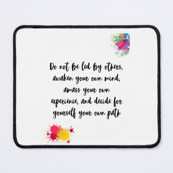 Item preview, own path and wisdom designed and sold by santoshputhran.