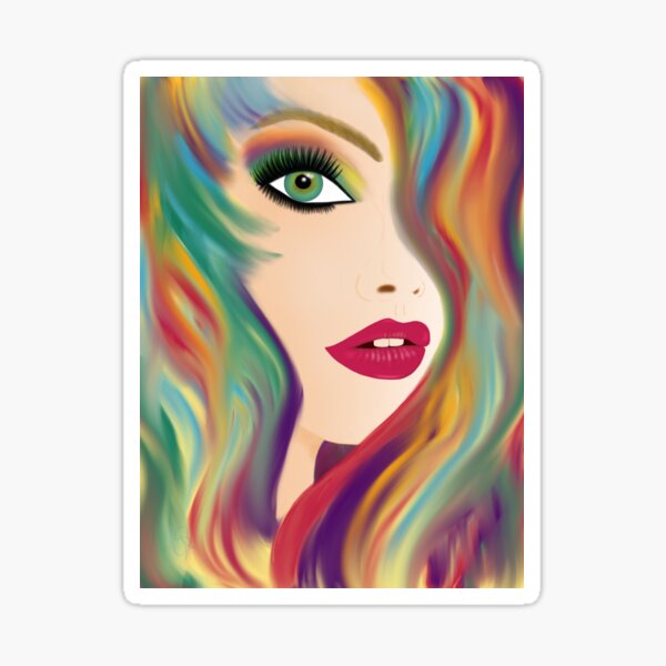 Item preview, Aurora - She Radiates designed and sold by snagydoodleart.