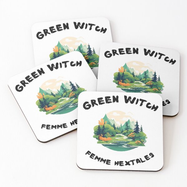 Item preview, Green Witch - Femme Hextales designed and sold by FemmeHextales.