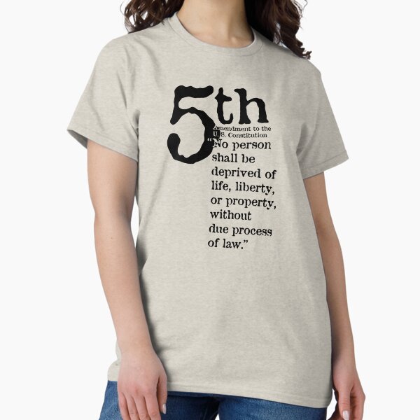 Item preview, Due Process - Fifth Amendment To the U. S. Constitution designed and sold by BANDOFSCRIBBLE Hollywood.