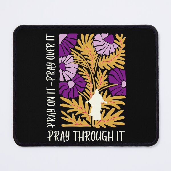 Item preview, Jesus Pray On It Pray Over It Pray Through It Wildflower Vintage Floral designed and sold by Forevermore.