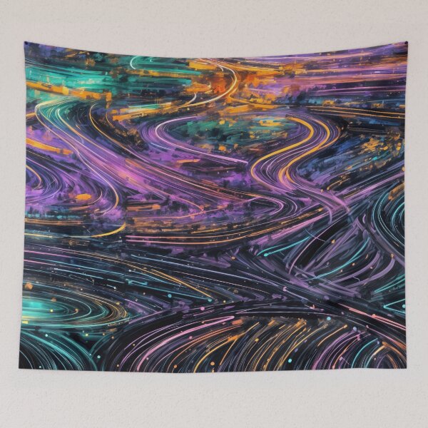 Item preview, Aurora Swirl designed and sold by plugsnpixels.