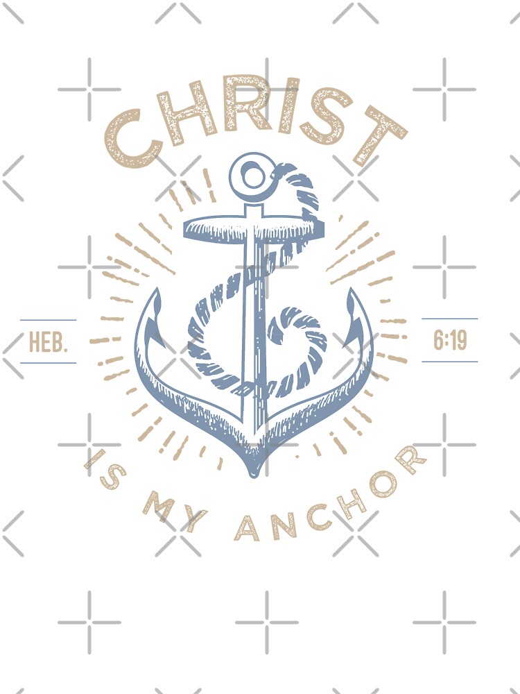 Hebrew 6:19 Christian Kids T shirt Hebrew 6:19 Christian Kids T shirt