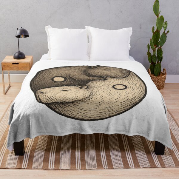 Item preview, Yin Yang Capybaras – Balance in Chill designed and sold by Capybarastore_77.