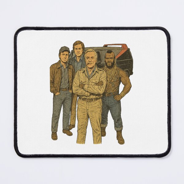 Artikelvorschau, Ein Team 80er Retro-Design entworfen und verkauft von Action Heroes Stuff.