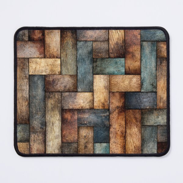 Item preview, Intricate Textured Panels Mimicking Aged Wooden Flooring designed and sold by bAIryBarn.