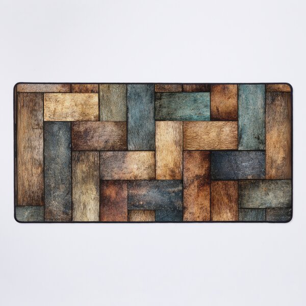 Item preview, Intricate Textured Panels Mimicking Aged Wooden Flooring designed and sold by bAIryBarn.