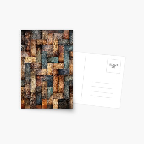 Item preview, Intricate Textured Panels Mimicking Aged Wooden Flooring designed and sold by bAIryBarn.